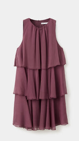 Mango dress cake in eggplant
