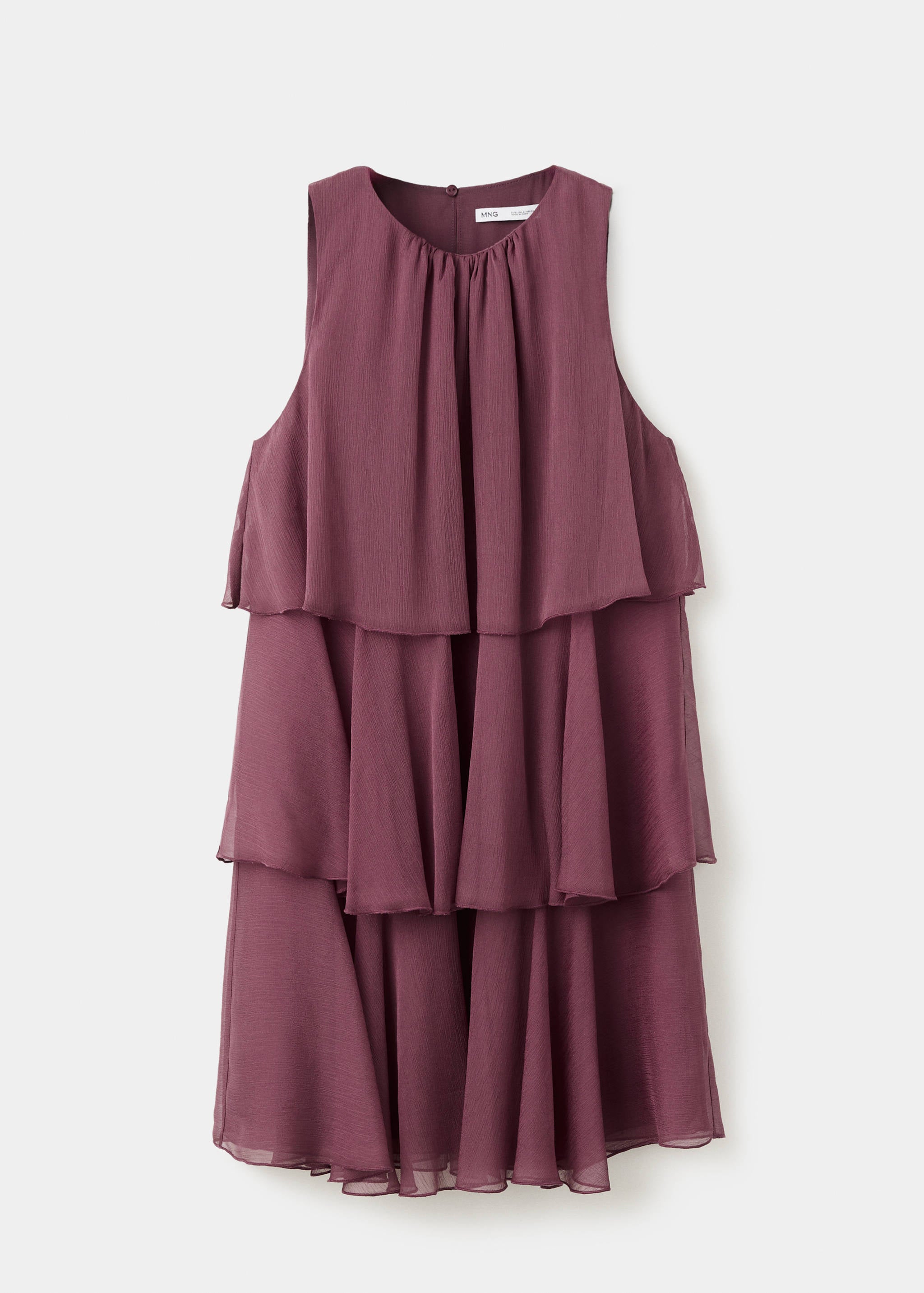 Mango dress cake in eggplant