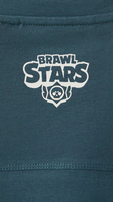 Mango t-shirt brawking in petroleum - Image 2