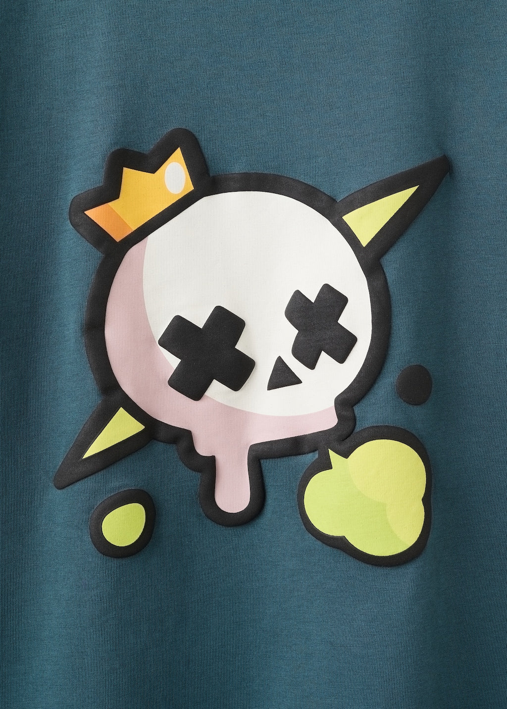 Mango t-shirt brawking in petroleum - Image 4