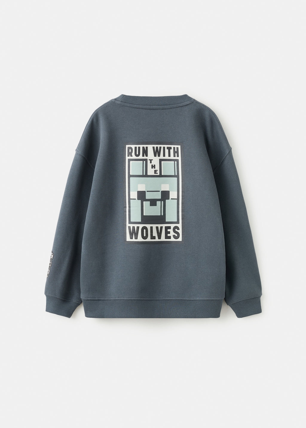 Mango sweatshirt minewolf in anthracite - Image 5
