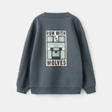 Mango sweatshirt minewolf in anthracite - Image 5