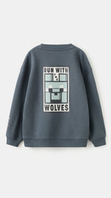 Mango sweatshirt minewolf in anthracite - Image 5