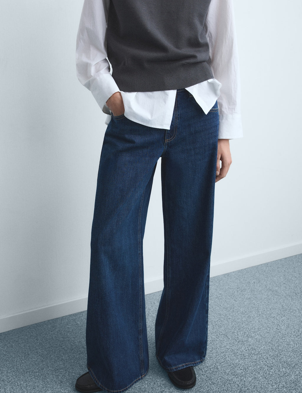 Mango jeans annie in dark denim - Image 1