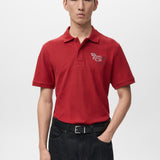 Mango poloshirt luckyh in red - Image 1