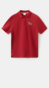 Mango poloshirt luckyh in red - Image 2