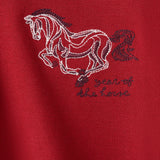 Mango poloshirt luckyh in red - Image 3