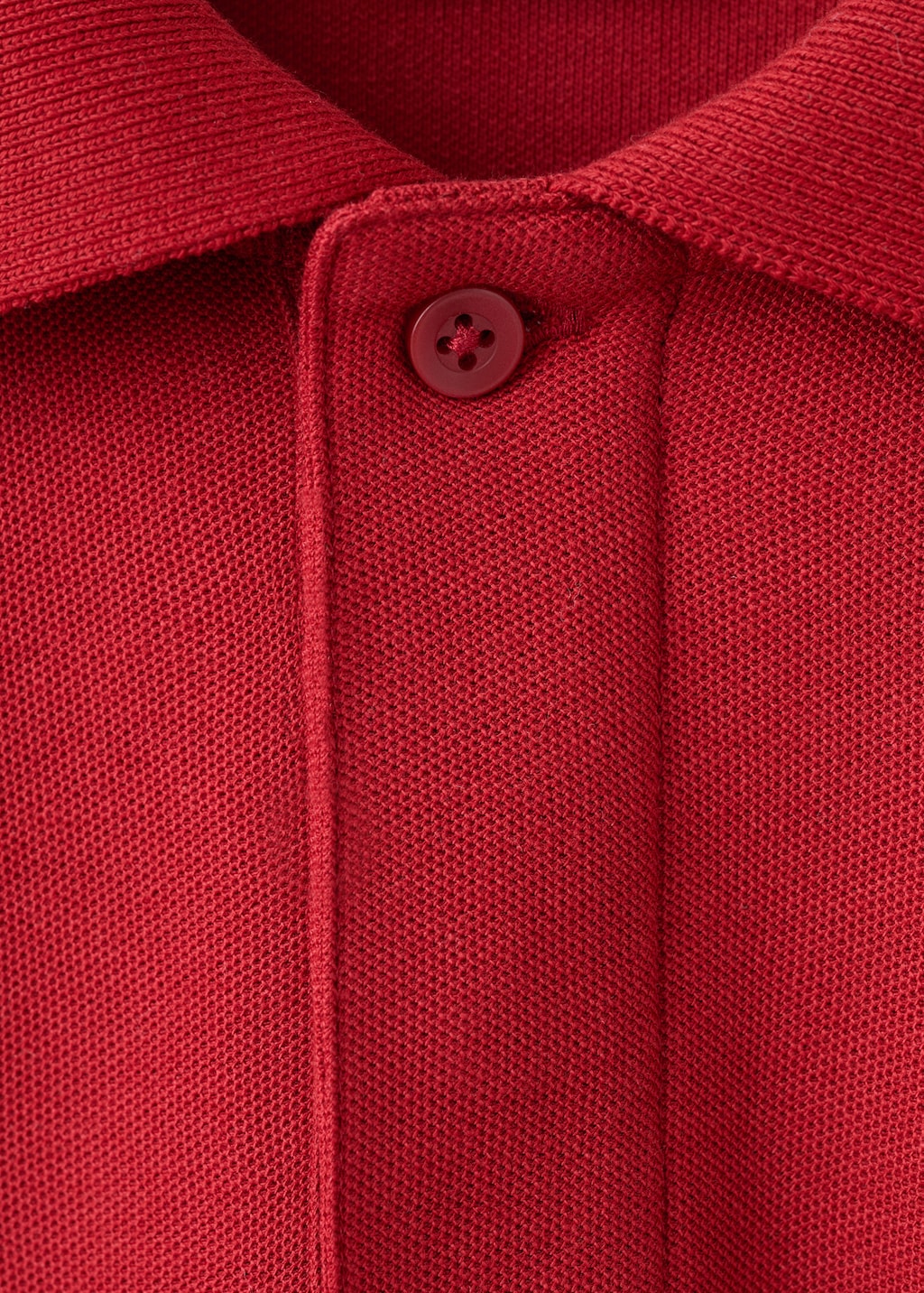 Mango poloshirt luckyh in red - Image 6