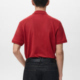 Mango poloshirt luckyh in red - Image 7