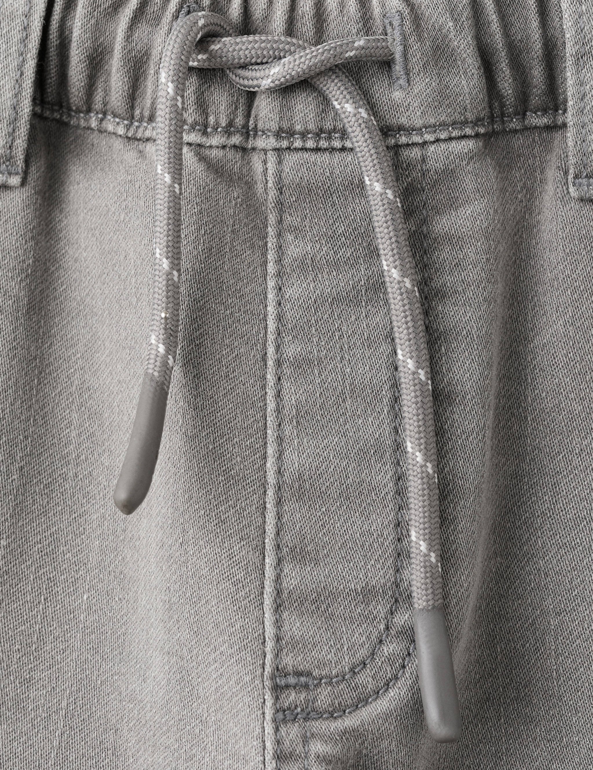 Mango jeans comfy in grey denim