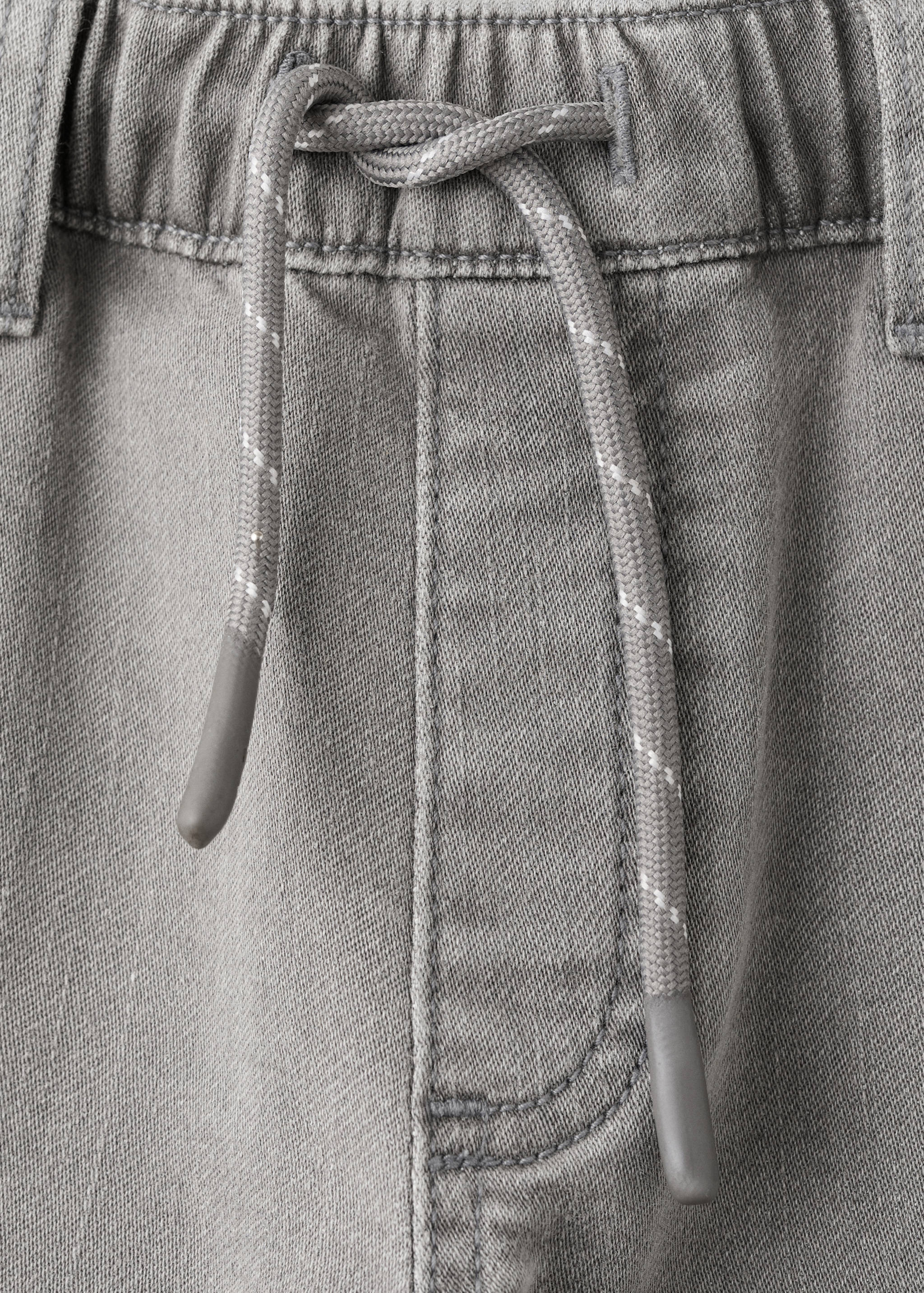 Mango jeans comfy in grey denim