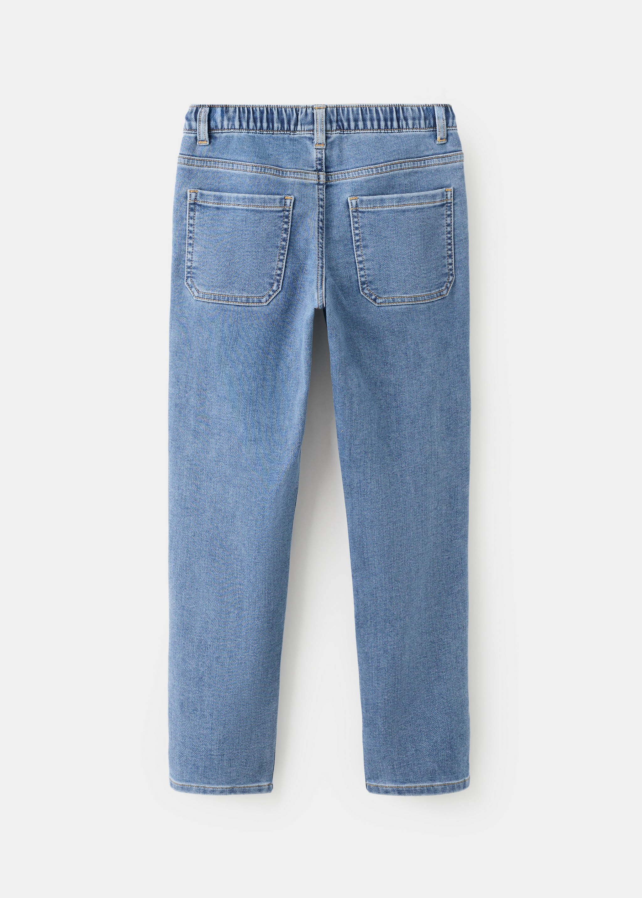 Mango jeans comfy in medium denim