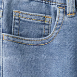 Mango jeans comfy in medium denim
