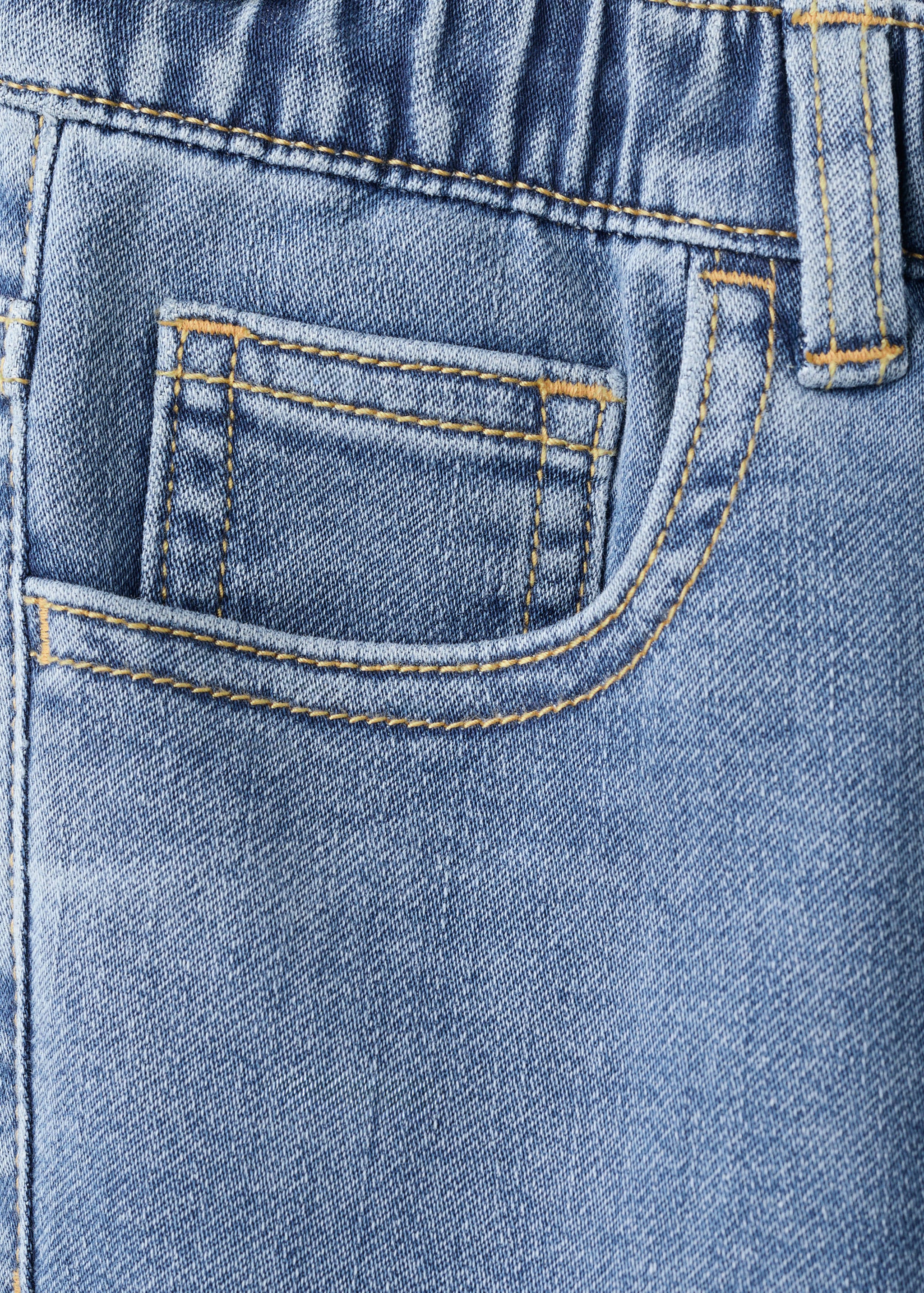 Mango jeans comfy in medium denim