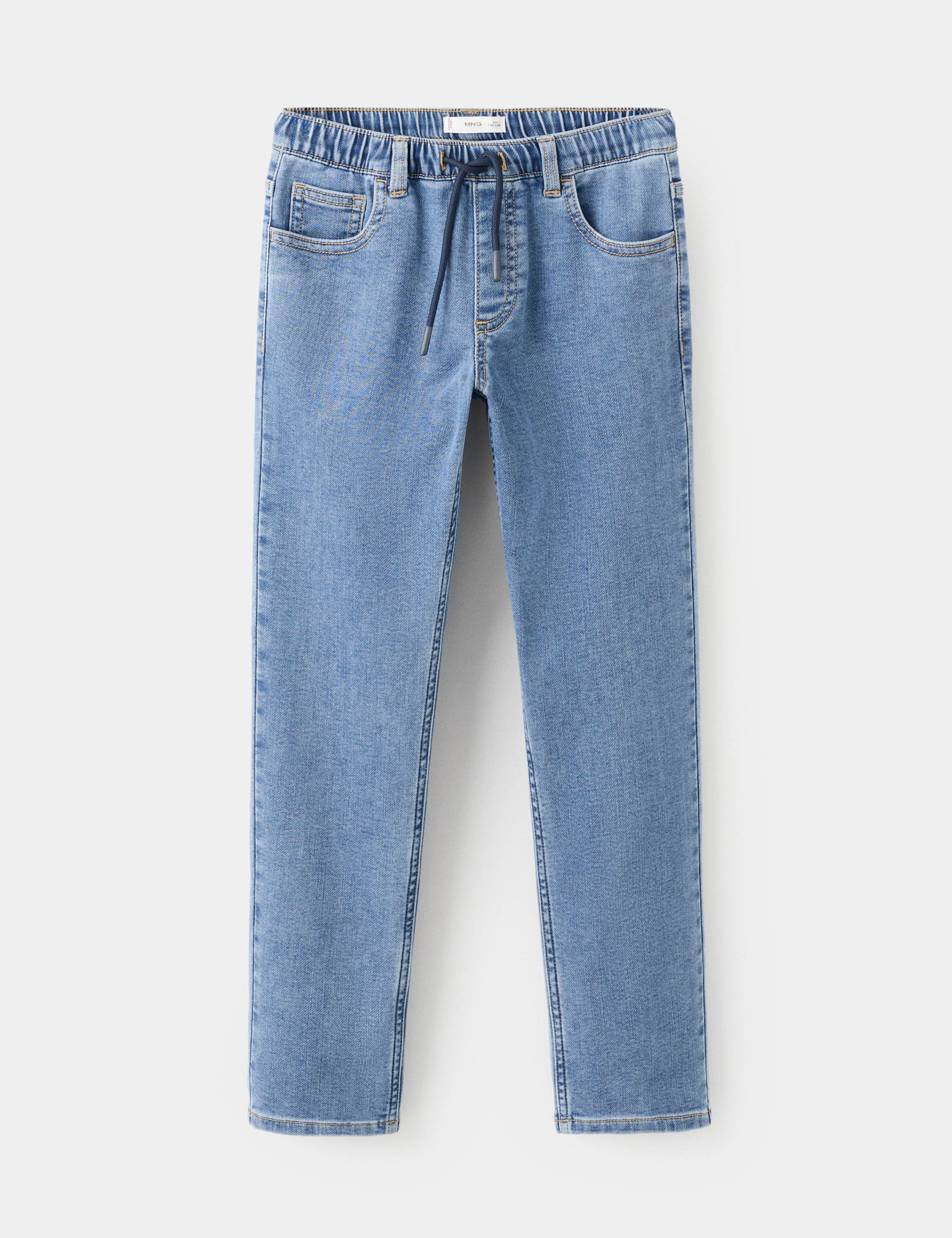 Mango jeans comfy in medium denim