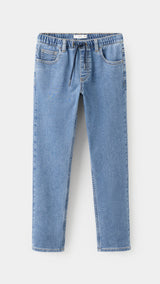Mango jeans comfy in medium denim