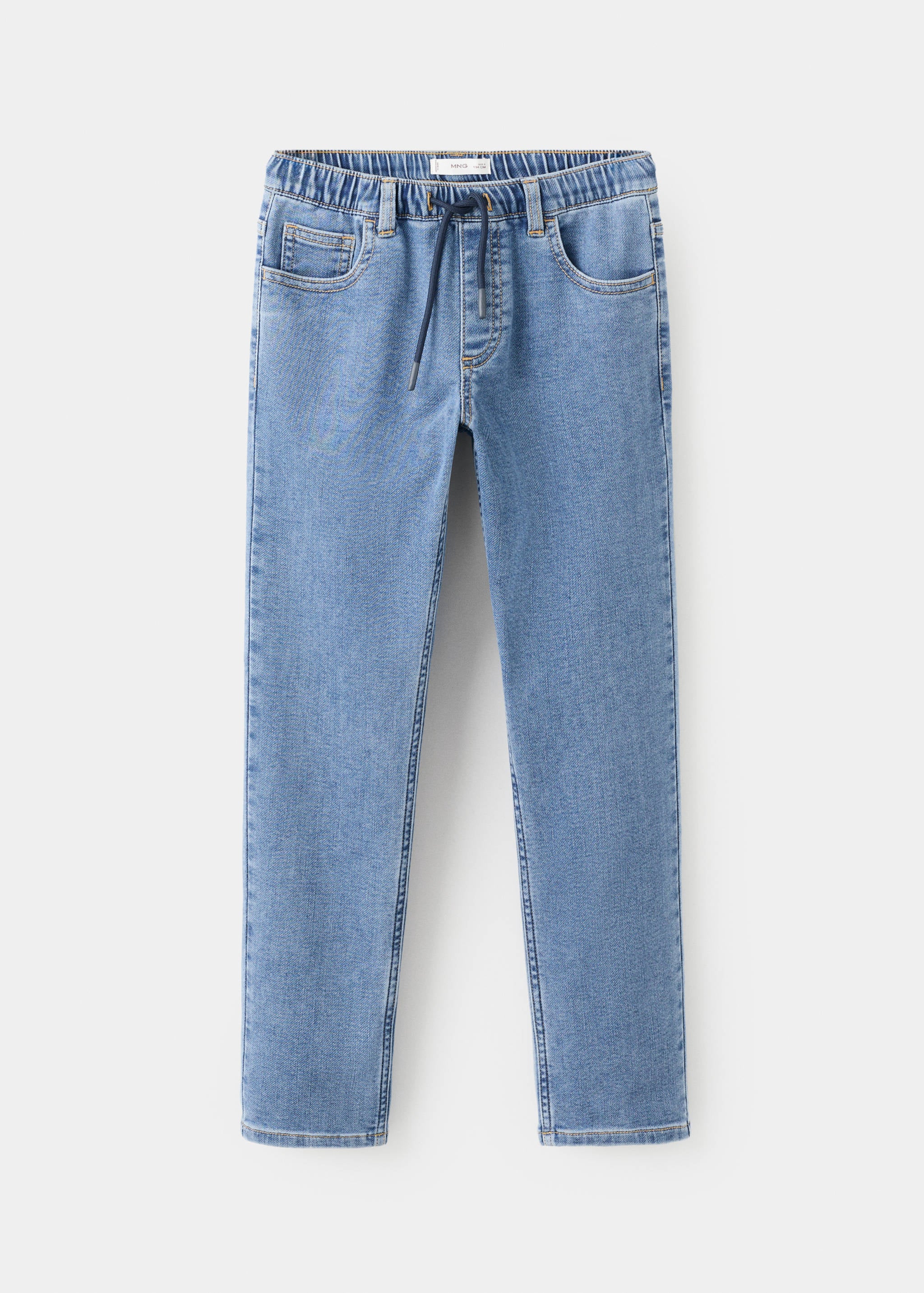 Mango jeans comfy in medium denim