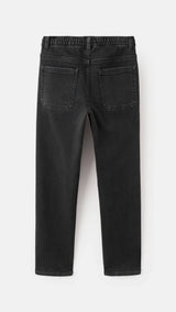 Mango jeans comfy in black denim