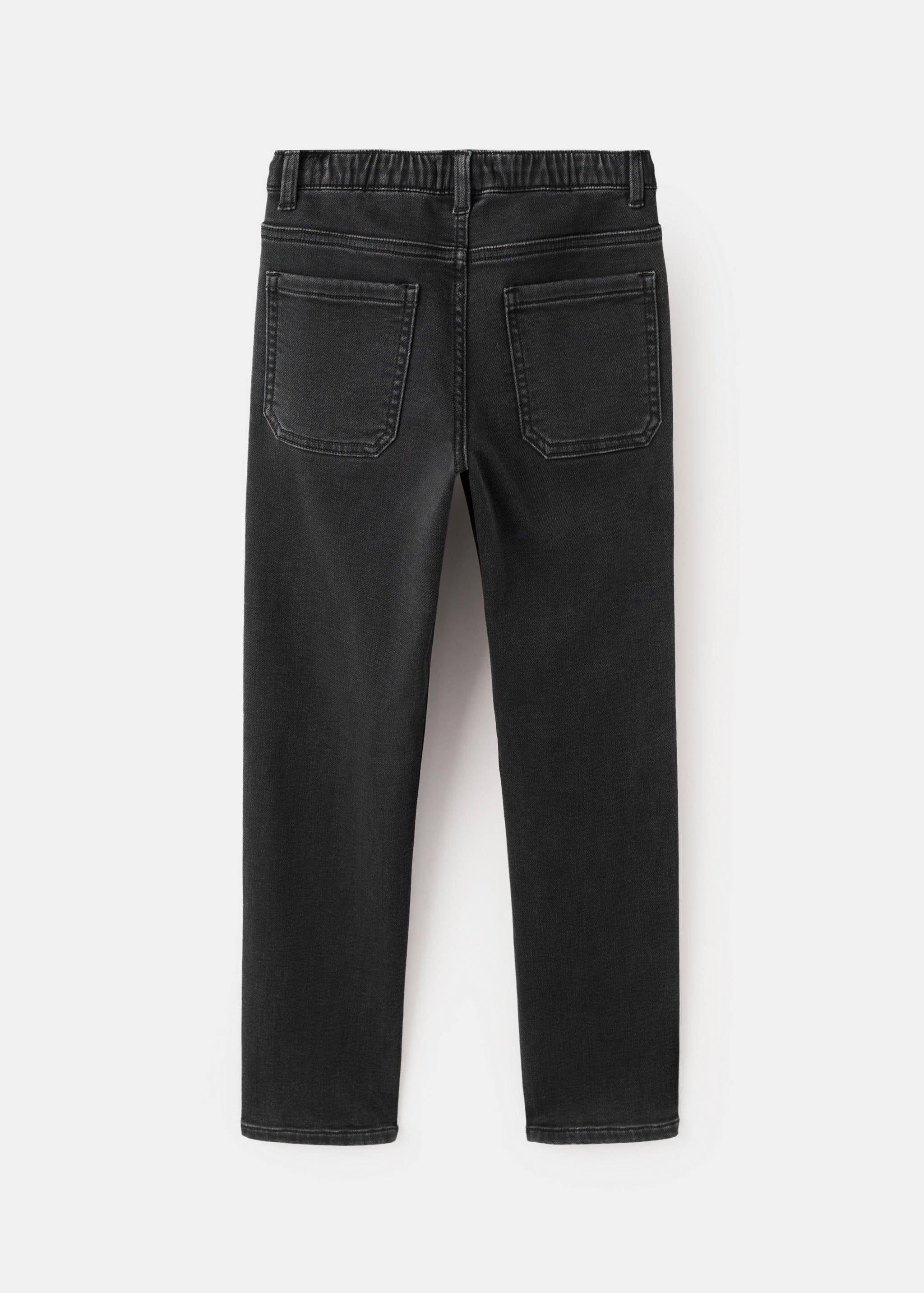 Mango jeans comfy in black denim