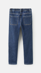 Mango jeans comfy in dark denim