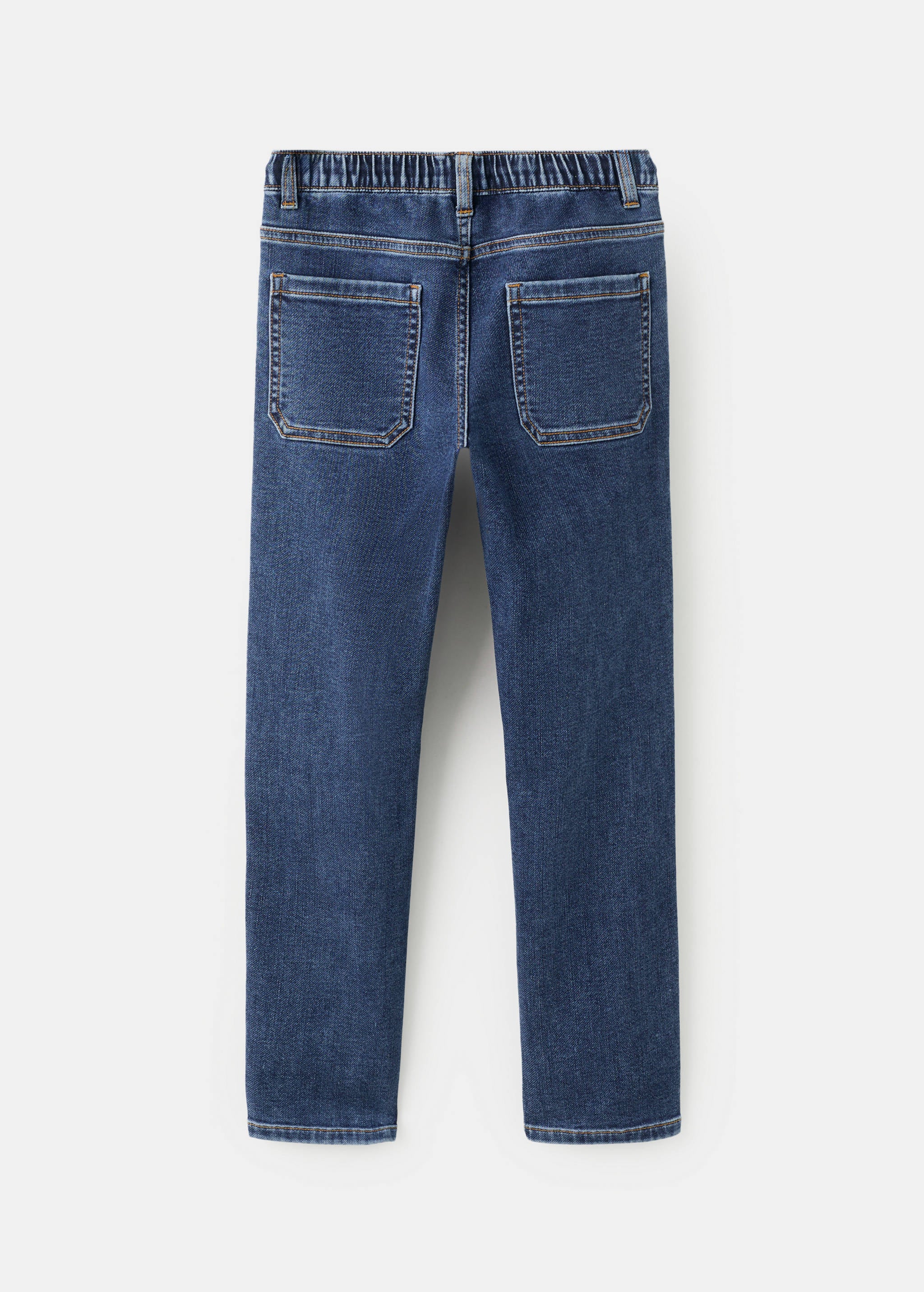 Mango jeans comfy in dark denim