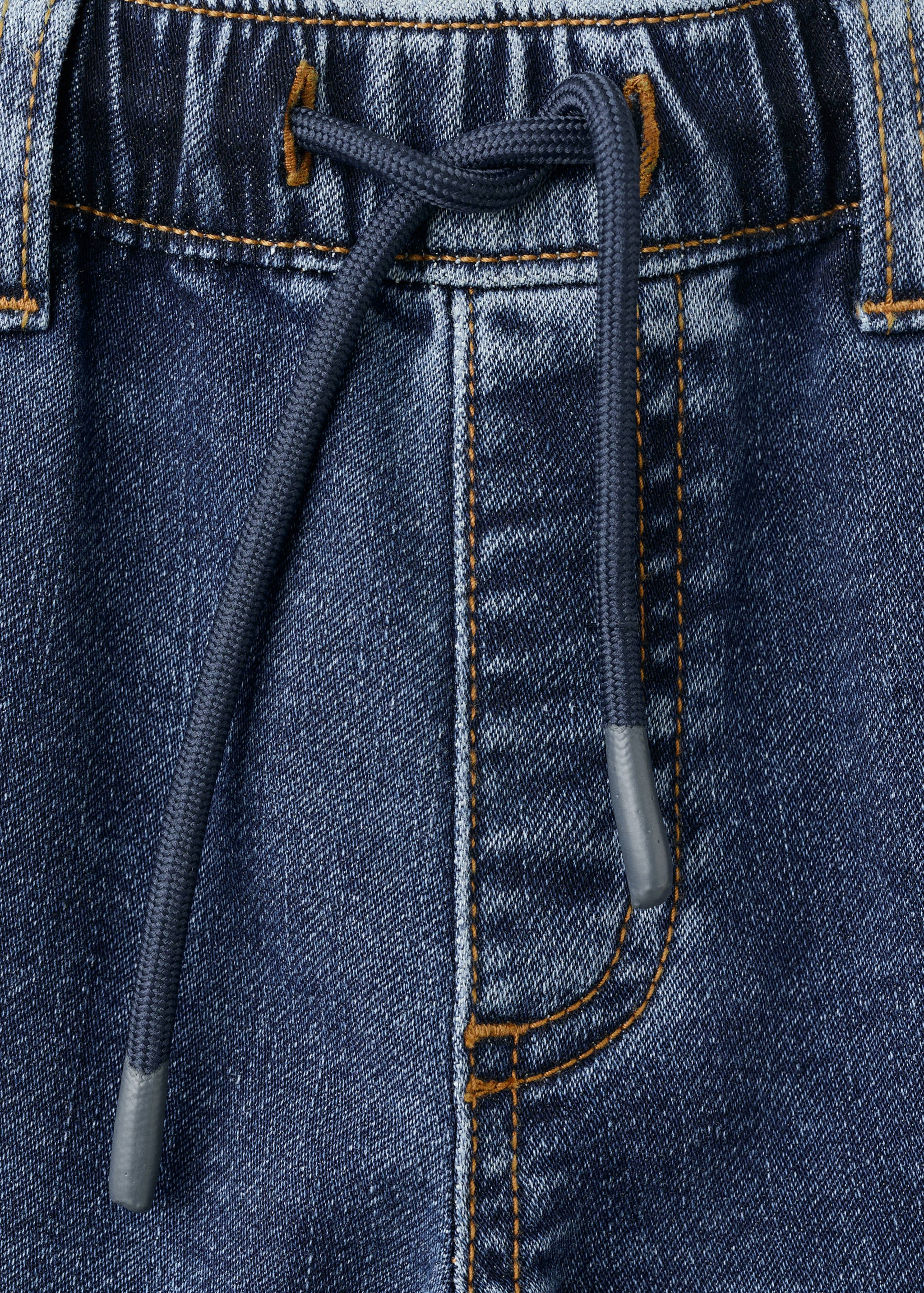 Mango jeans comfy in dark denim