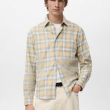 Mango shirt sohoa in pastel yellow - Image 1