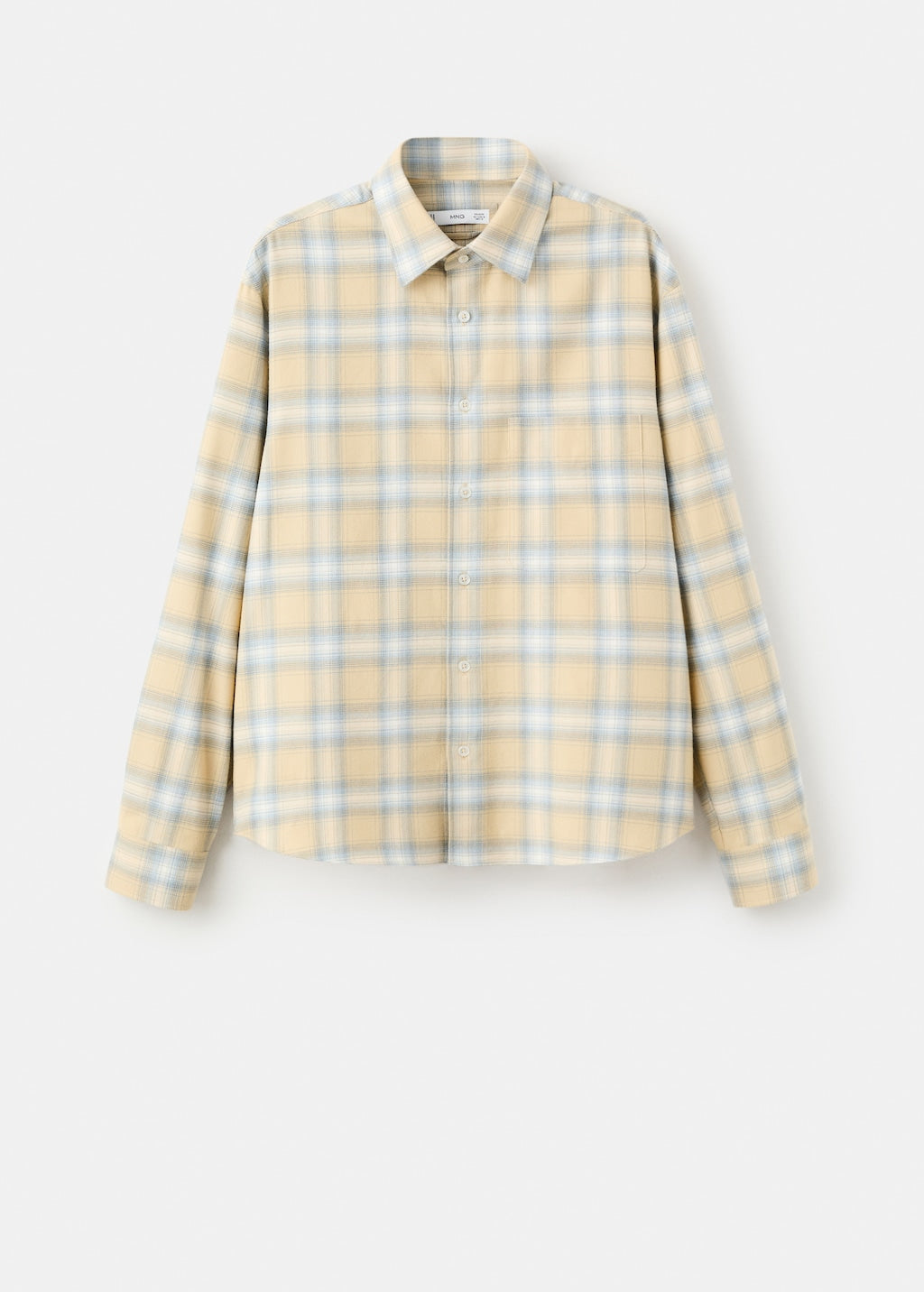 Mango shirt sohoa in pastel yellow - Image 2