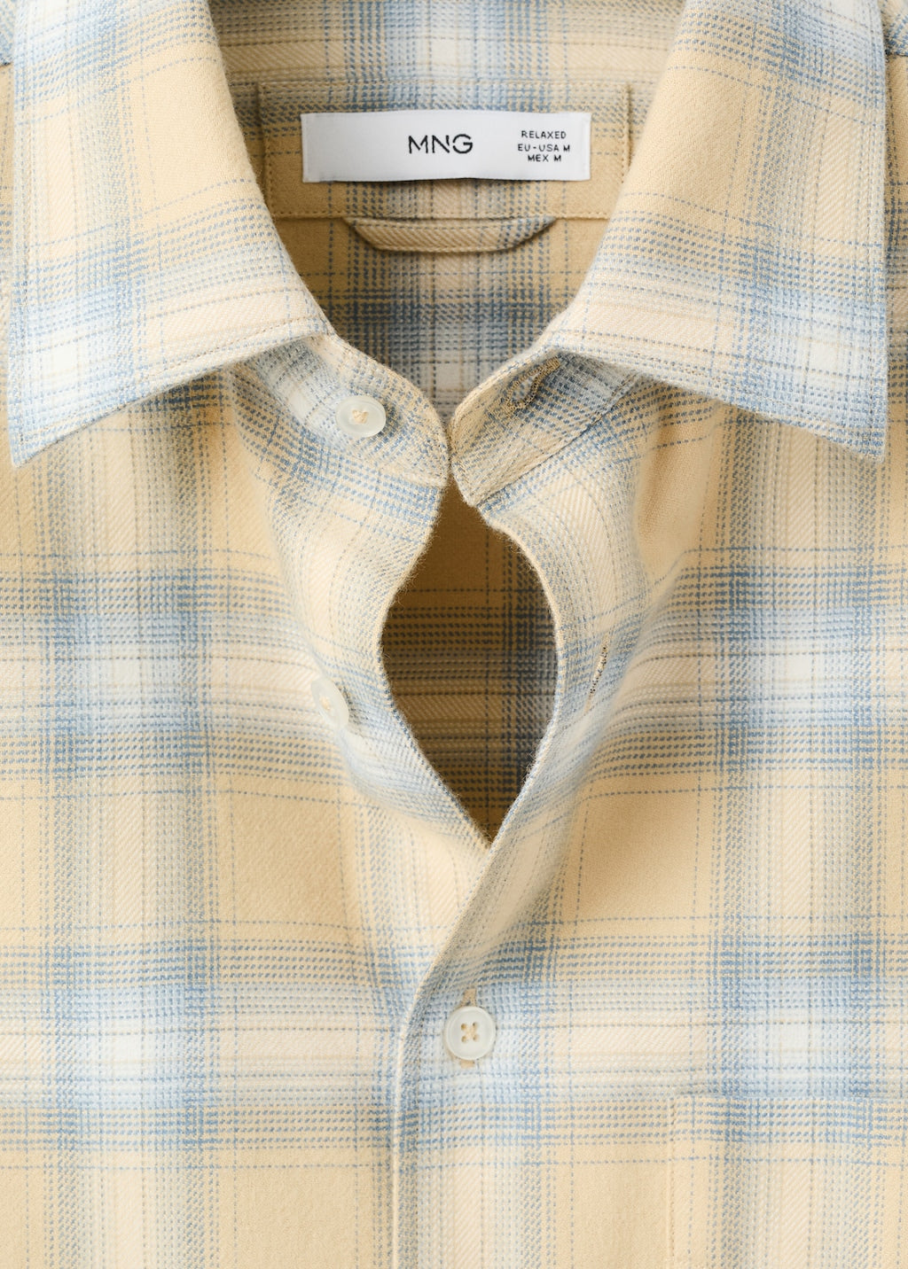 Mango shirt sohoa in pastel yellow - Image 6