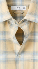Mango shirt sohoa in pastel yellow - Image 6