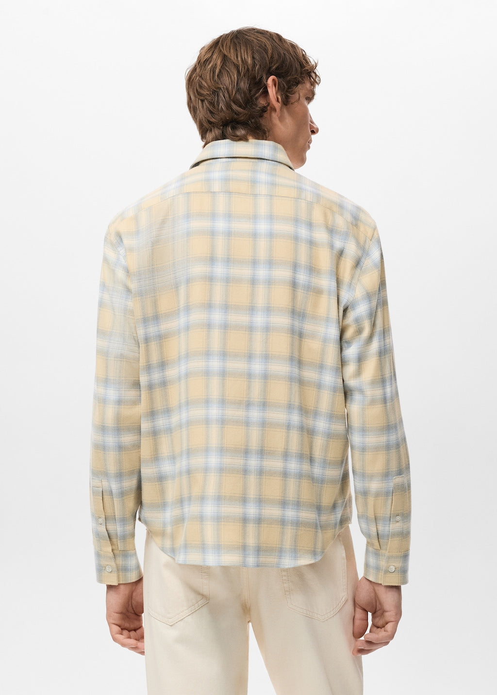 Mango shirt sohoa in pastel yellow - Image 7