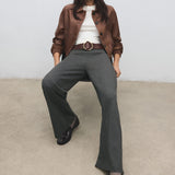 Mango trousers casia in grey - Image 5