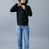 Mango cardigan luke in anthracite-001