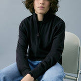 Mango cardigan luke in anthracite-002
