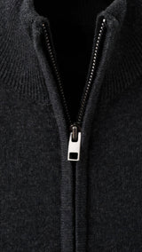 Mango cardigan luke in anthracite-023