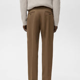 Mango trousers koda in chocolate-003