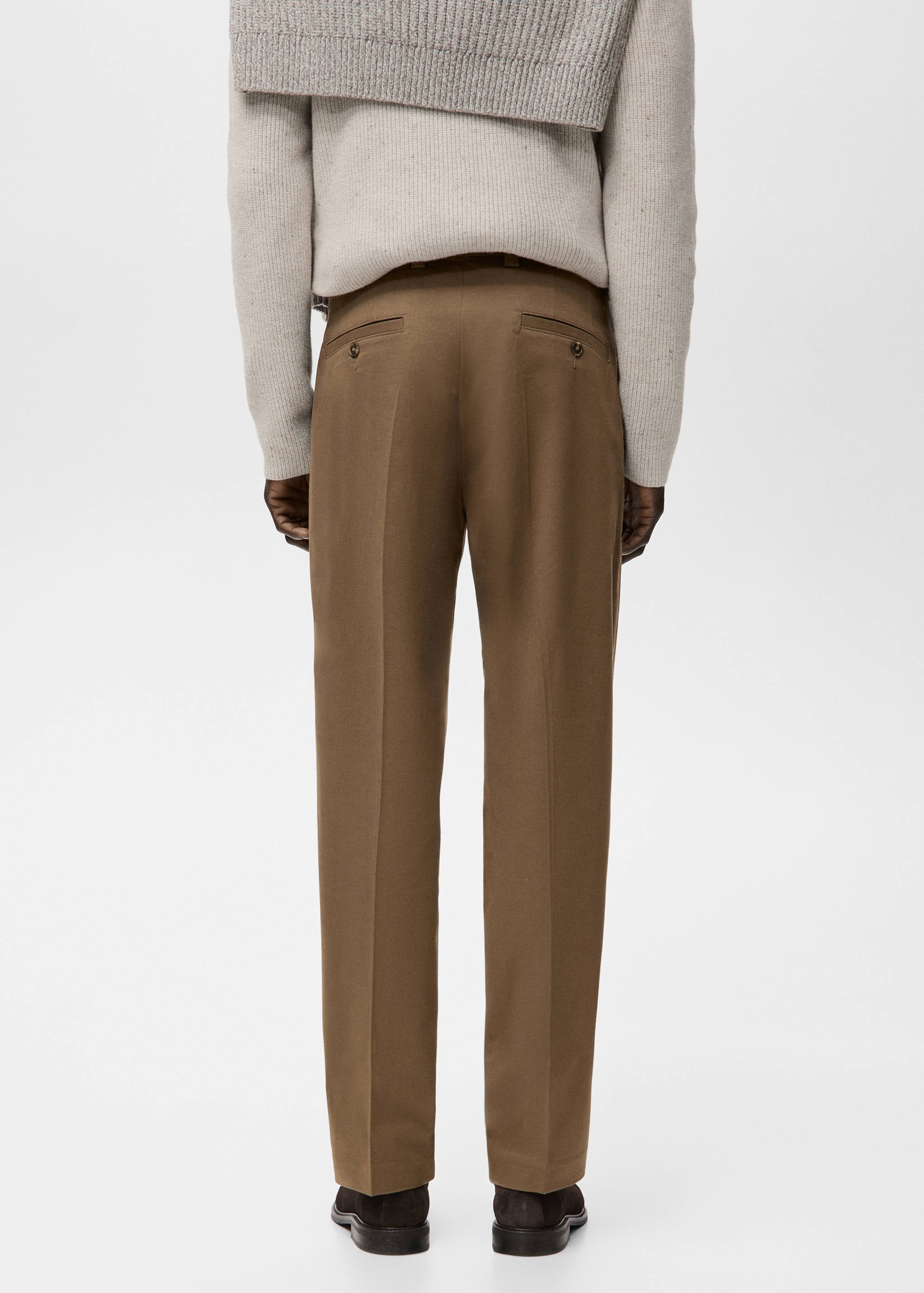 Mango trousers koda in chocolate-003
