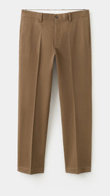 Mango trousers koda in chocolate-021