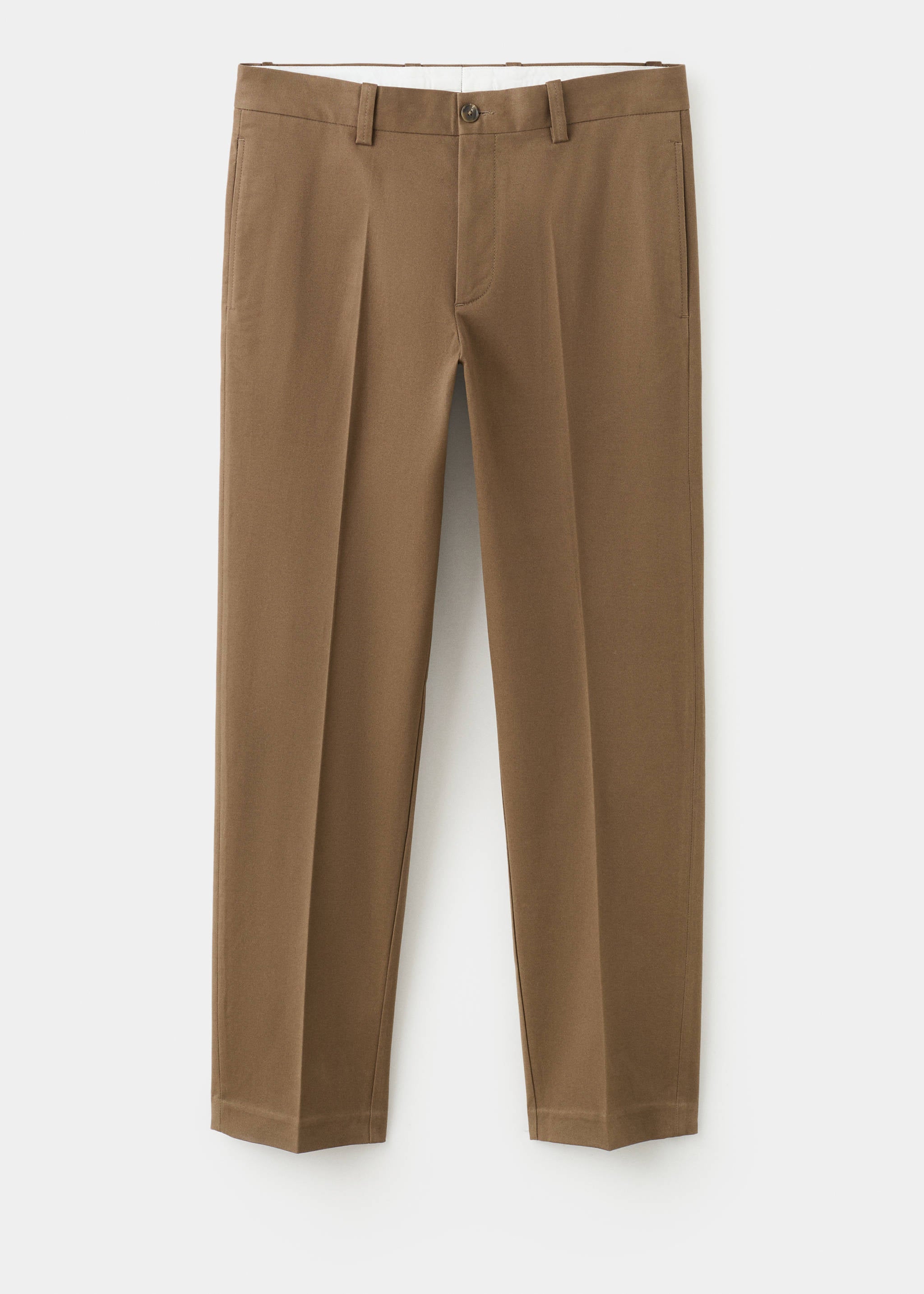 Mango trousers koda in chocolate-021