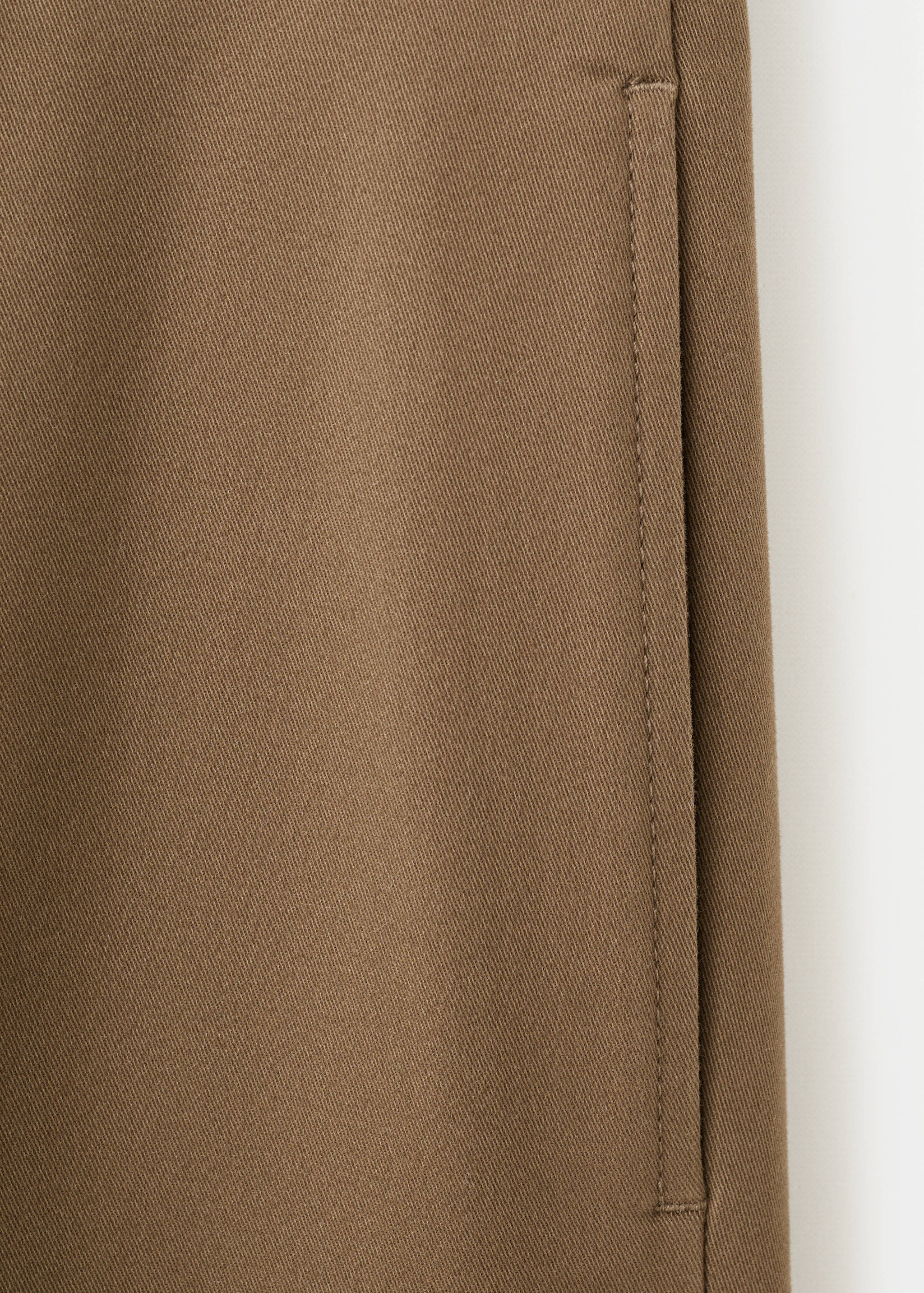 Mango trousers koda in chocolate-030