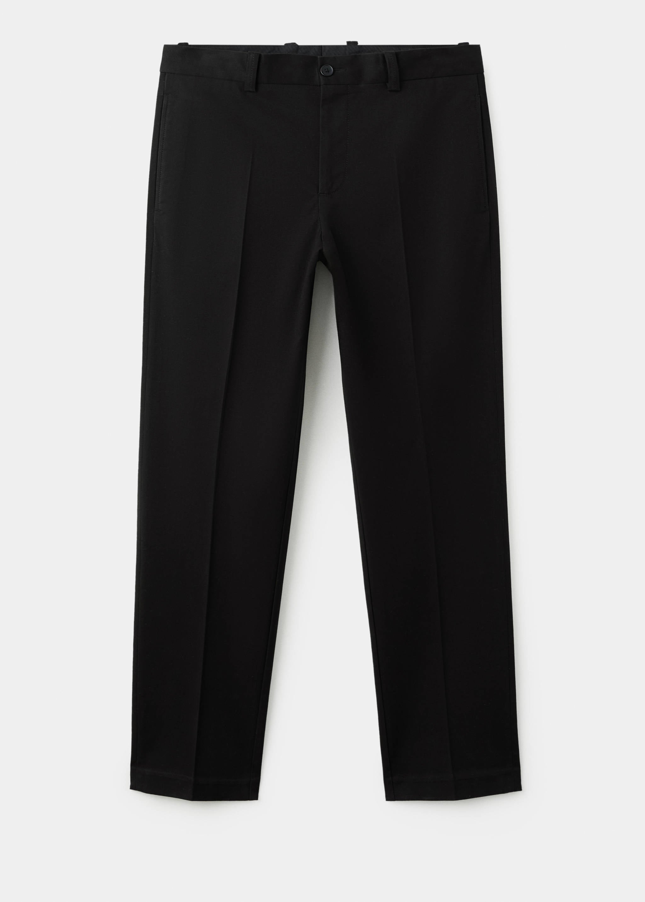 Mango trousers koda in black-021