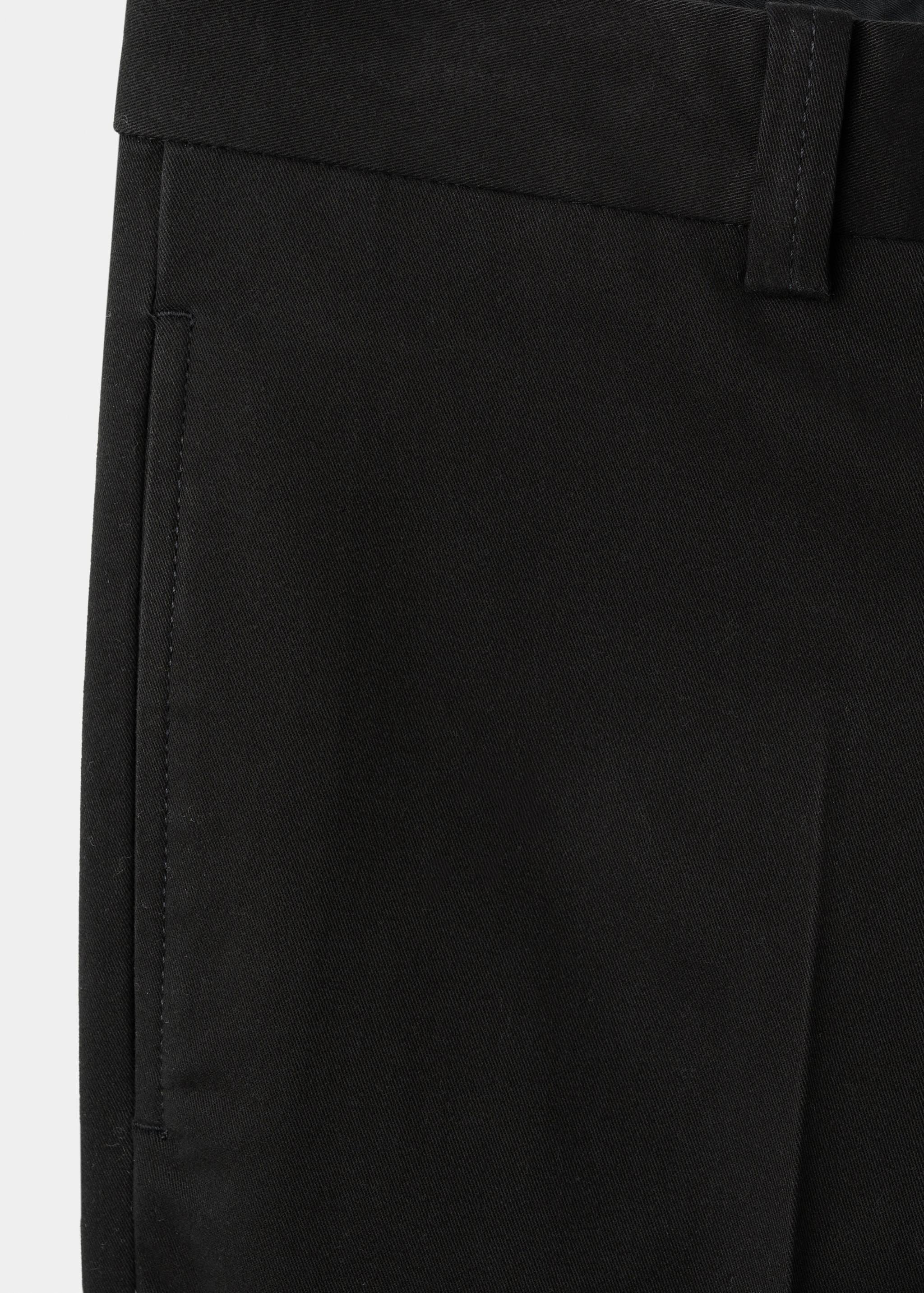 Mango trousers koda in black-023