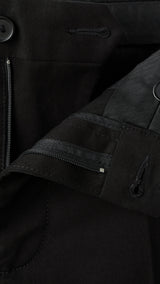 Mango trousers koda in black-030
