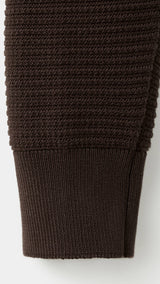Mango cardigan salasz in chocolate-030
