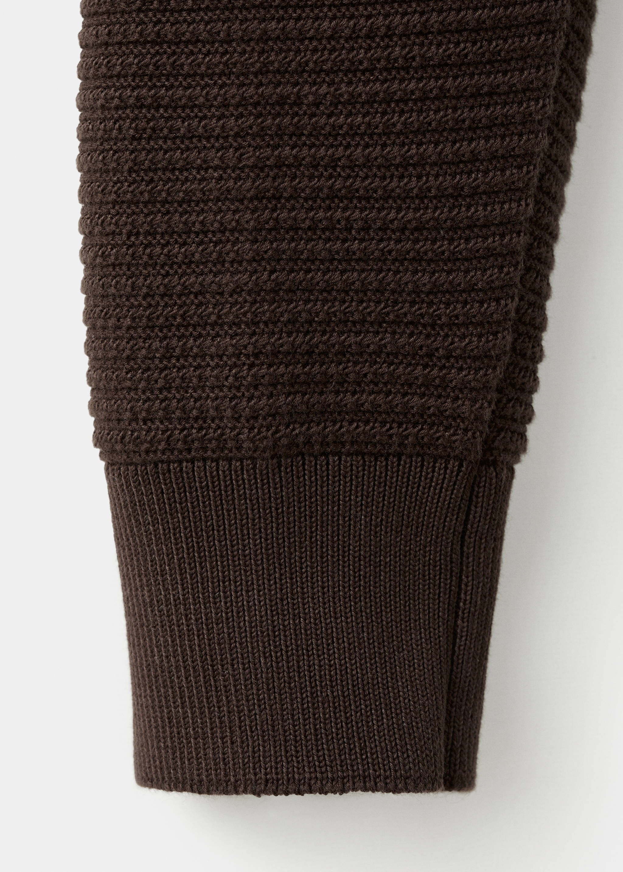 Mango cardigan salasz in chocolate-030