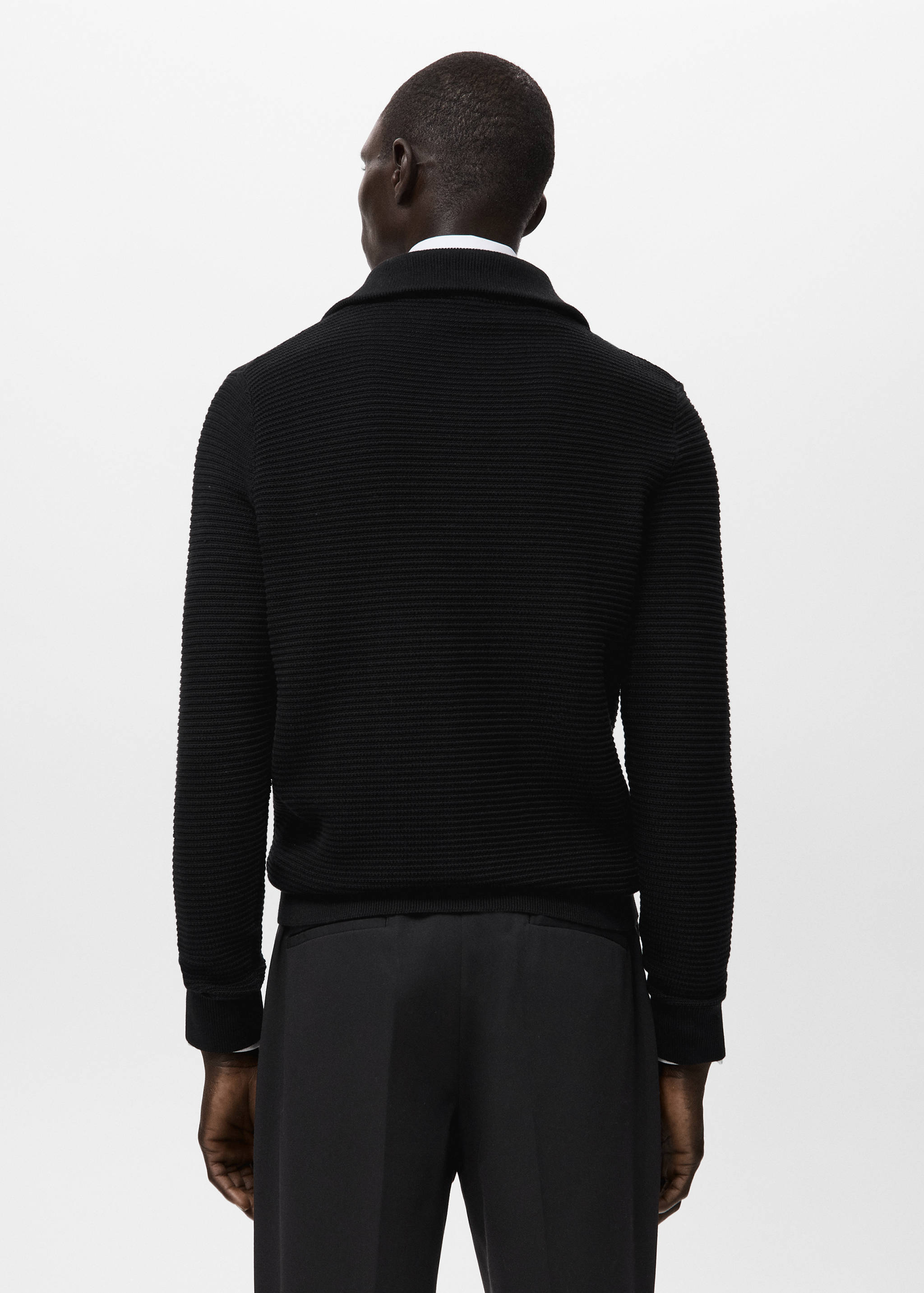 Mango cardigan salasz in black-003