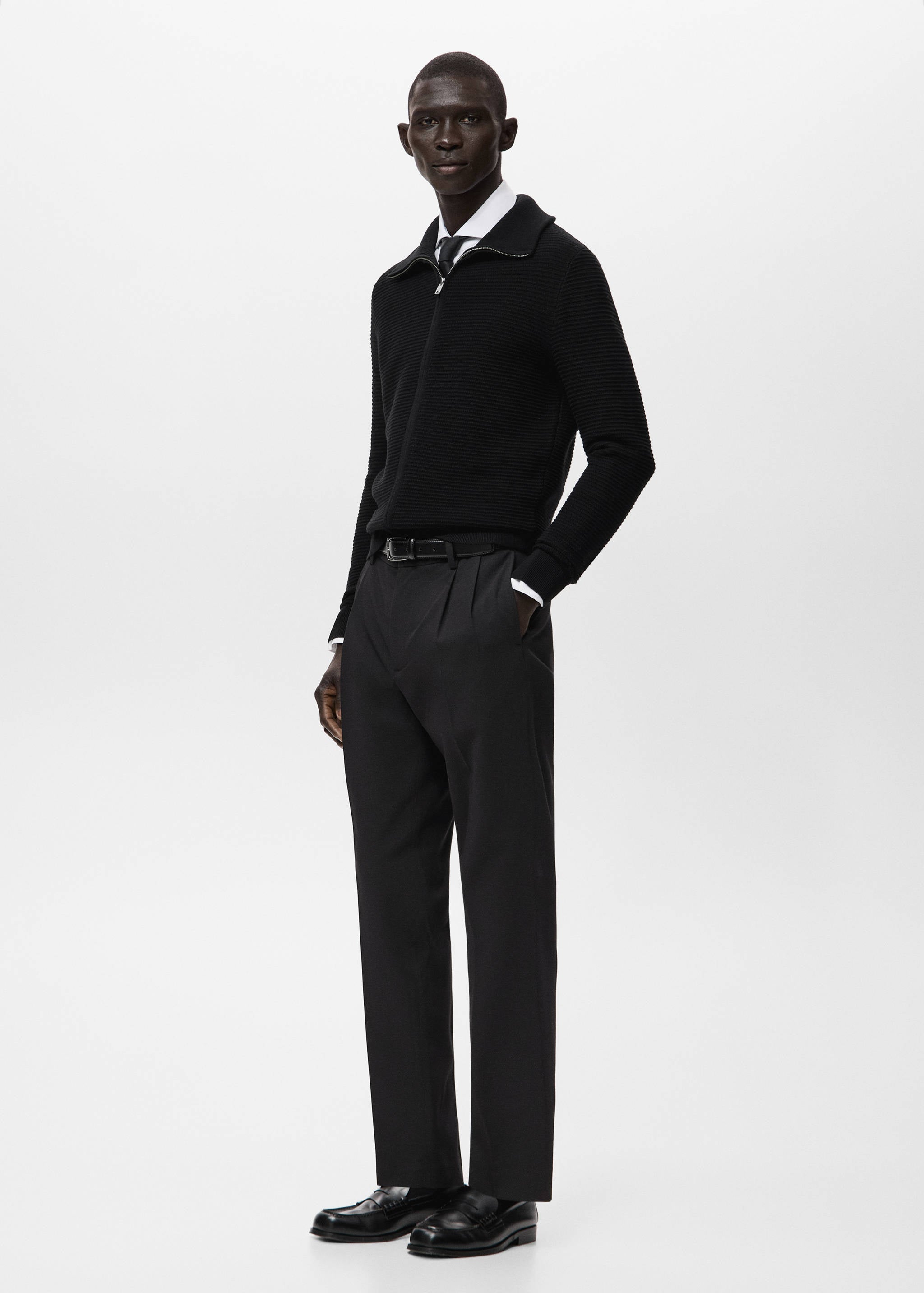 Mango cardigan salasz in black-008
