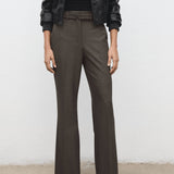 Mango trousers carlota in brown-002