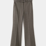 Mango trousers carlota in brown-021