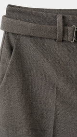 Mango trousers carlota in brown-023
